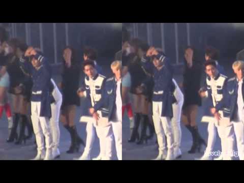 SHINee Minho SNSD Yuri (MinYul) - SM Town Shanghai 141018 Part 2
