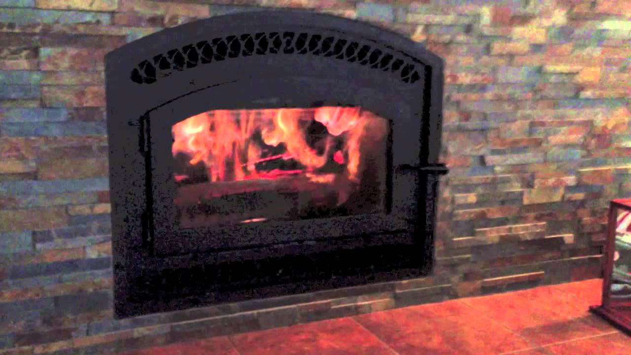 BIS Tradition CE Zero Clearance Wood Burning Fireplace Burn Video 