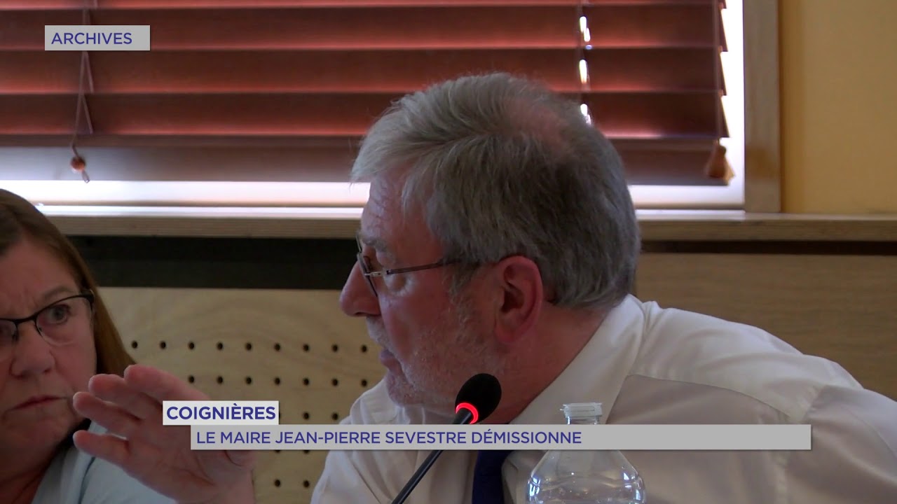 Coignières : Le maire Jean-Pierre Sevestre démissionne