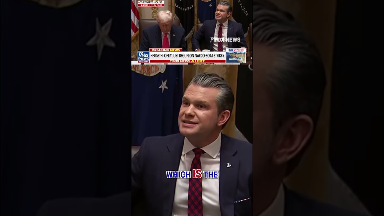 BREAKING: Hegseth STANDS BY commanders amid drug boat strike controversy #shorts #foxnews