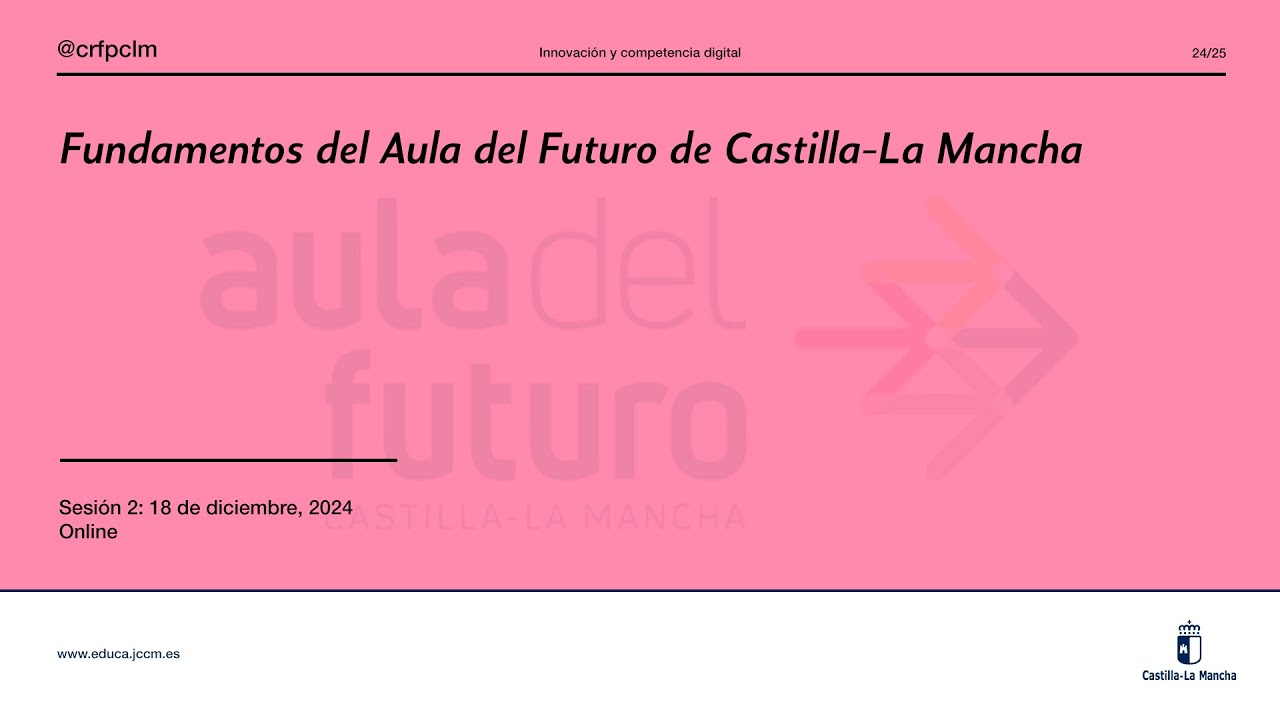 #Sesiones_CRFPCLM: Fundamentos de AdF CLM, sesión 2: 18 de diciembre, 2024