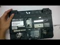 How to take apart/disassemble Toshiba Satellite M100 laptop