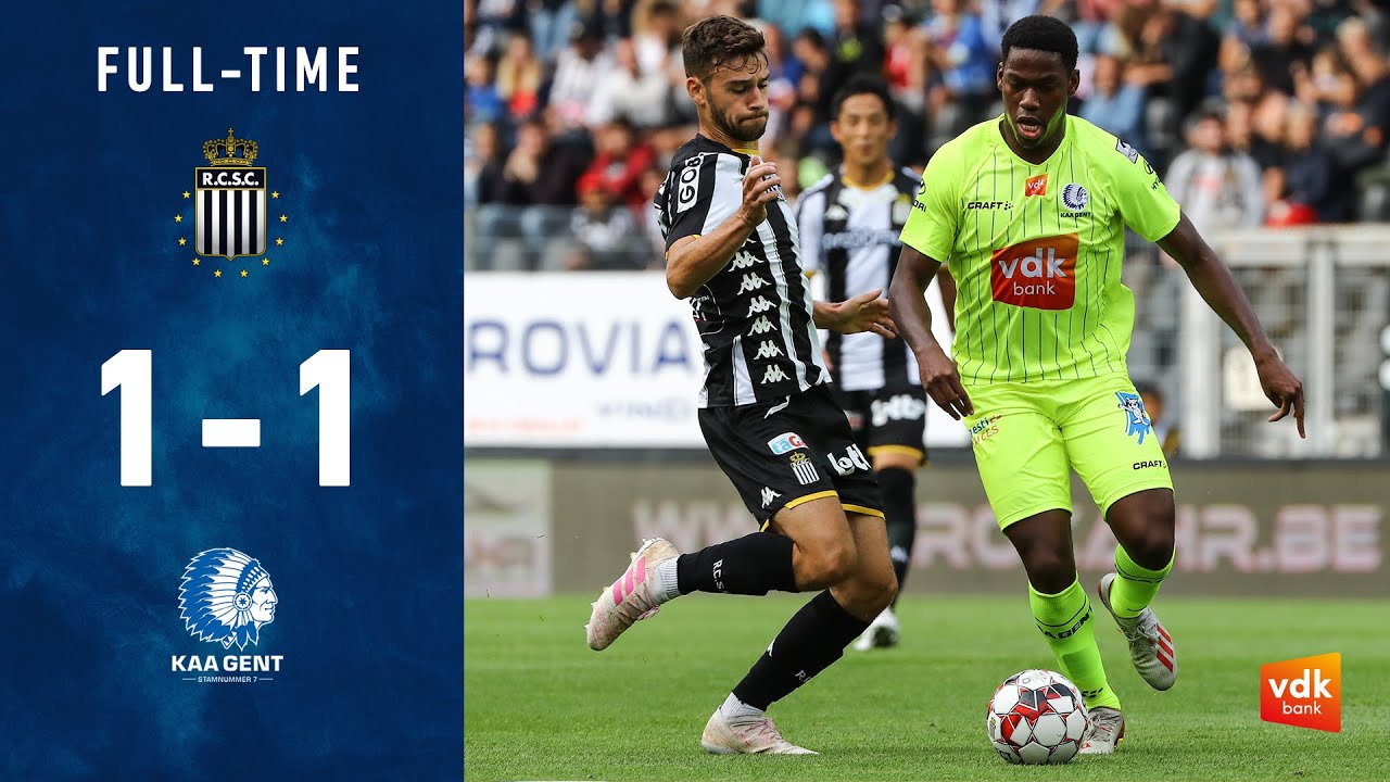 Charleroi - KAA Gent: 1-1