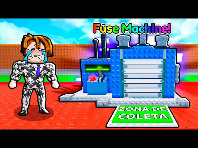 PIOR VÍDEO DA MINHA VIDA ZERANDO A FUSE MACHINA NO ROUBE UM BRAINROT 😭😭😭 (Perdi 150+ Secreto e God)