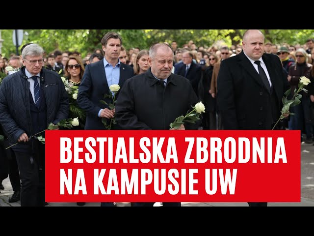 "Ta pani zamykała już drzwi i wtedy ten student na nią napadł". Bestialska zbrodnia na kampusie UW