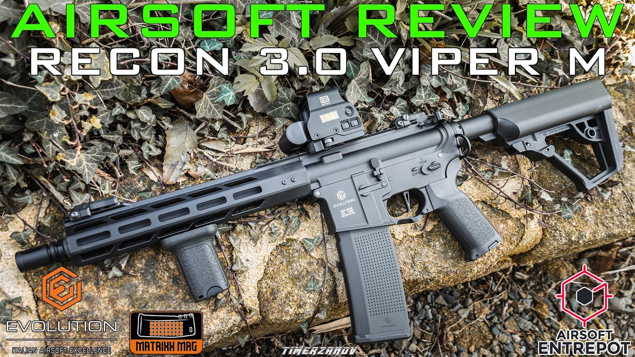 Airsoft Review #393 Evolution Airsoft Recon 3.0 VIPER M (FMS-6003) AEG (Airsoft Entrepot) [FR]