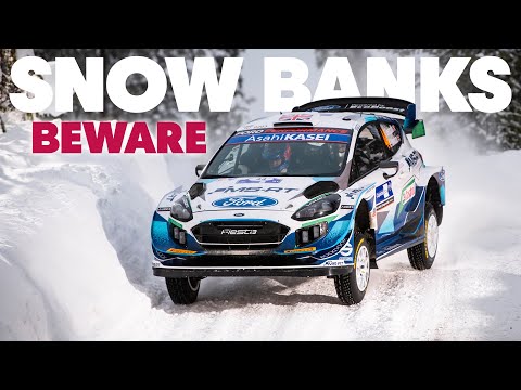 Snow Banks Can Make Or Break a Rally - WRC 2021