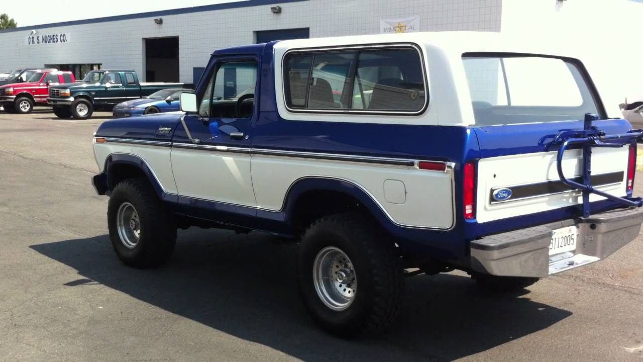 Restored 1979 ford bronco for sale #5