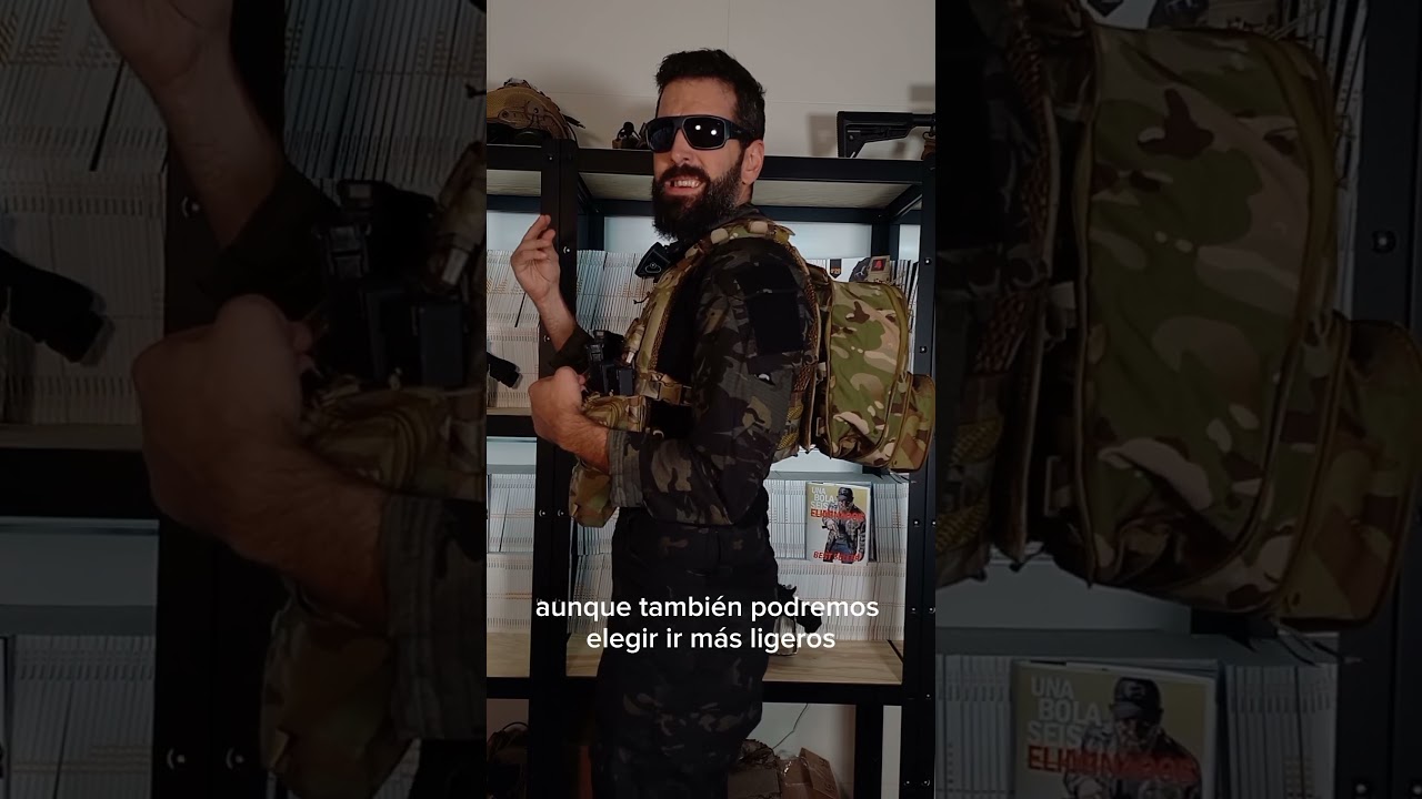 El nuevo chaleco de @viper_tactical viene equipado con su sistema Multi Weapon