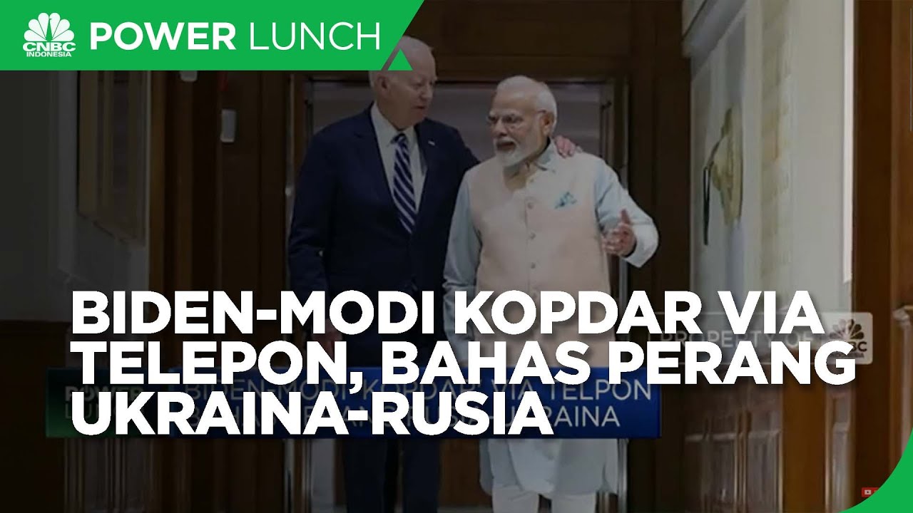 Biden-Modi 'Kopdar' Via Telpon Bahas Perang Rusia-Ukraina