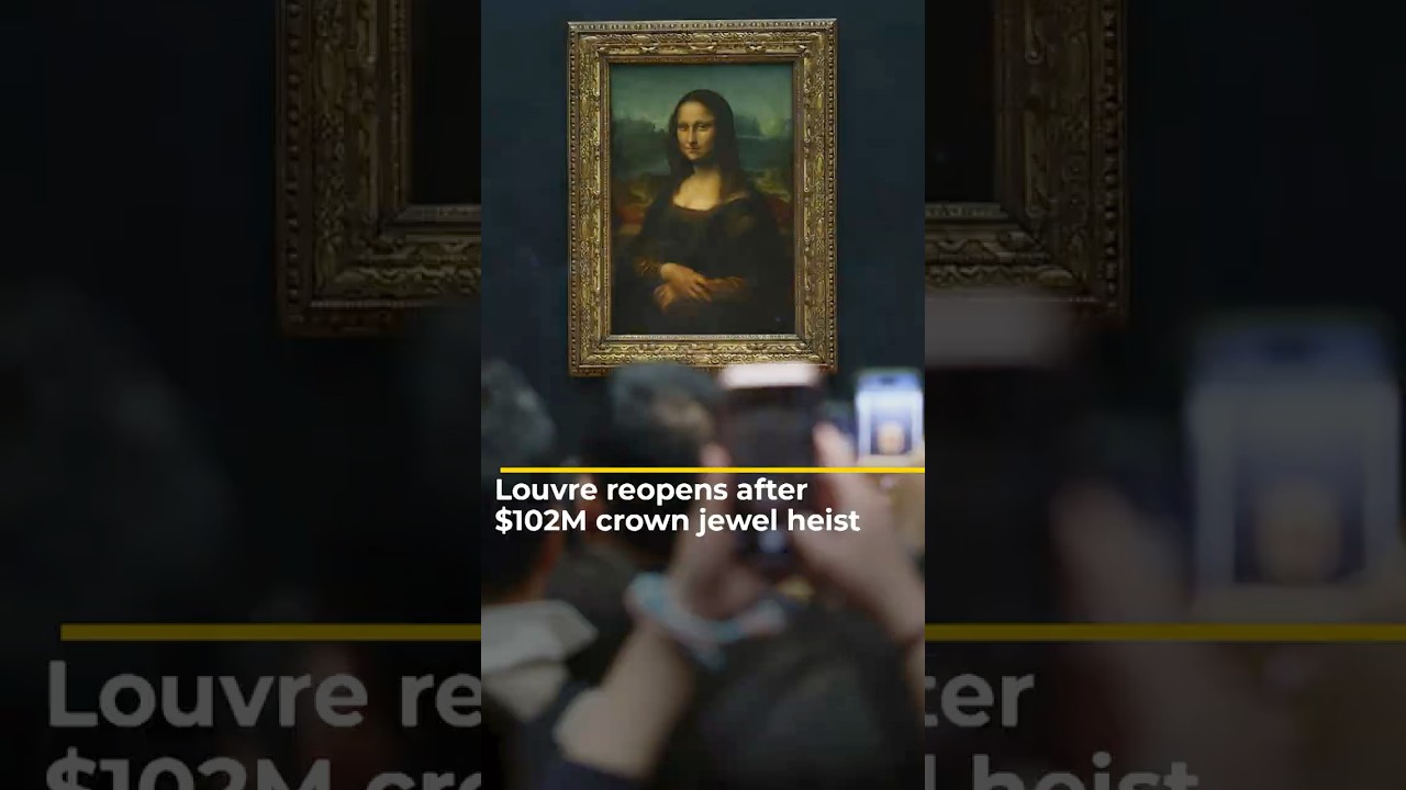 Louvre reopens after $102M crown jewel heist | ajshorts