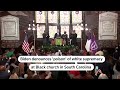 Joe Biden Biden denounces poison of white supremacy | Reuters  - 00:34 min - News - Video