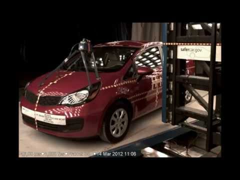 Video Crash Test Kia Rio 5 ajtók 2011 óta