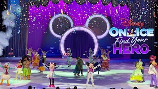Disney on Ice: FIND YOUR HERO Highlights of the Show 2024!
