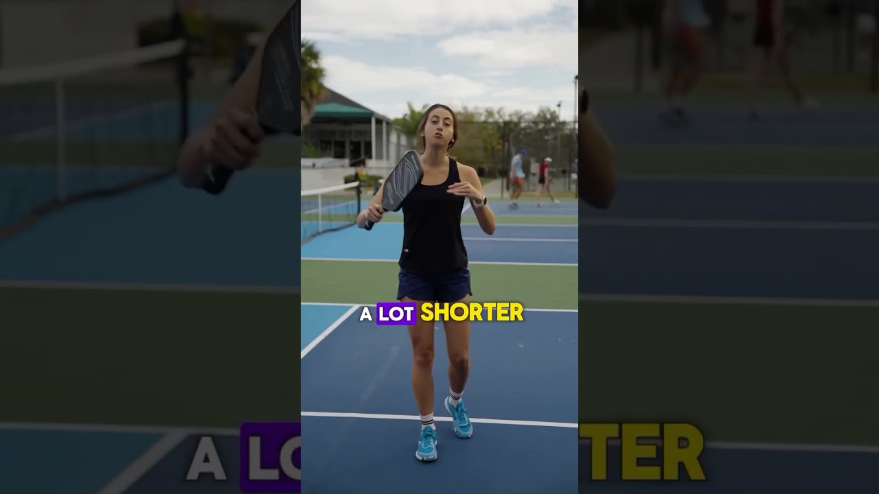 ⚡ Master Your Swing Technique! 🏓 When it comes to dominating the pickleball court, a shorter swing c