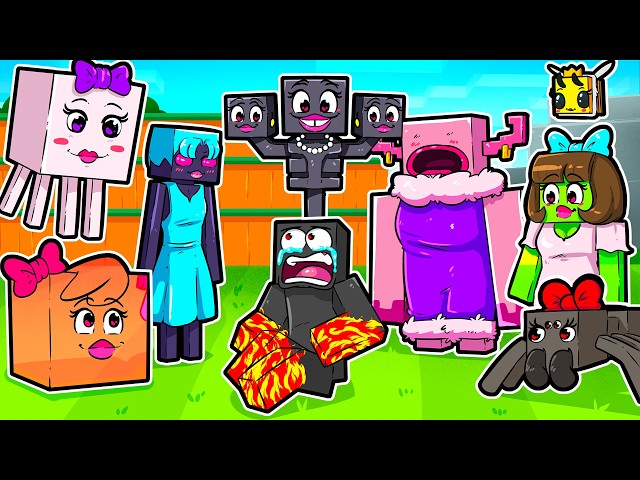 DESCOBRI AS MÃES DOS MOBS NO MINECRAFT