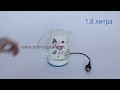 Керамический электрический чайник ЕТ-207 купить в интернет магазине Телемагазин.