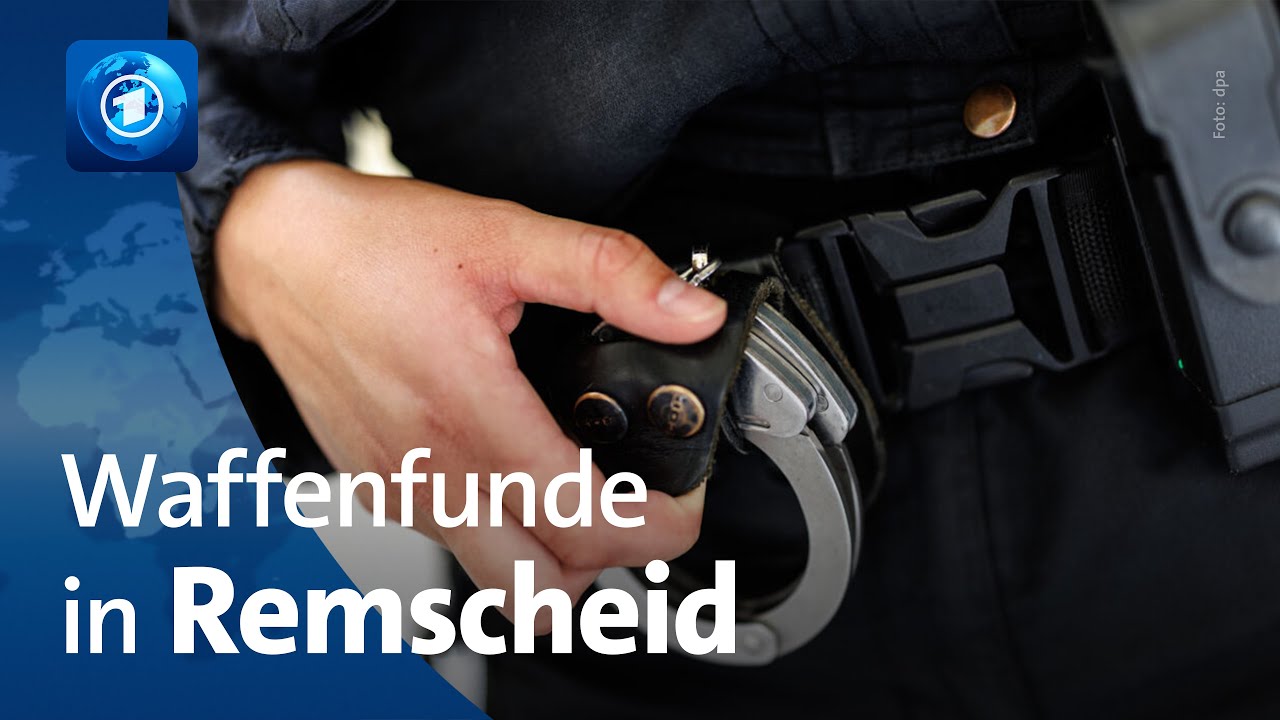 🌍 tagesschau 20 Uhr & tagesschau24 Top-Thema, 27.10.2025 | Waffenfunde und Festnahmen in Remscheid
