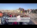 People rush for flour after aid truck enters Gaza City | REUTERS  - 00:35 min - News - Video