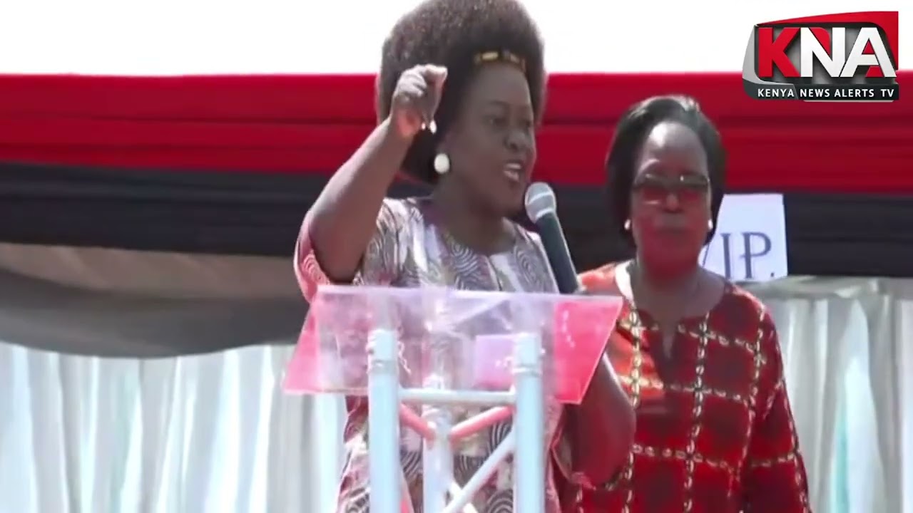 "KIKUYUS CANNOT LECTURE US ABOUT JUSTICE!" MILLIE ODHIAMBO REMARKS AT OJWANG'S BURIAL