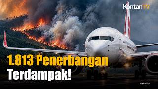 1.813 Penerbangan Terdampak Karhutla, Asap Ganggu Bandara hingga Papua!