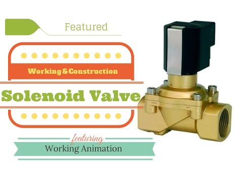 Solenoid Valve Working - YouTube