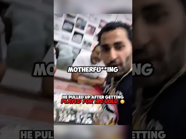 Jeweler Goes CRAZY After Getting Scammed For His Gold😳