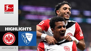 Frankfurt is UNSTOPPABLE! | Eintracht Frankfurt — VfL Bochum | Highlights | Matchday 9 – Bundesliga