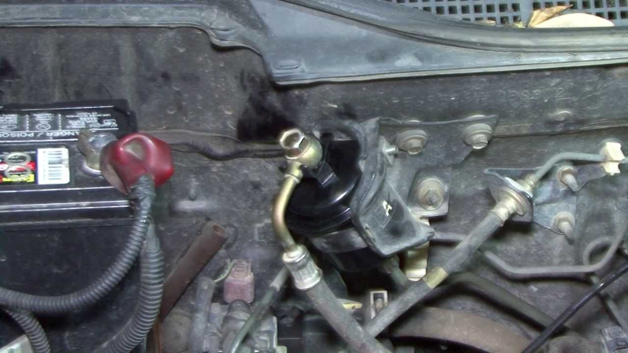How to change your 95-00 Civic fuel filter - YouTube honda pilot wire diagram 