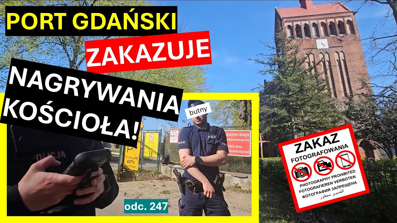 Policjanci z Gdańska to stróże bezprawia? "Zakłócam" porządek publiczny chcąc...go przywrócić! #247