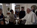 Pope Francis meets relatives of Israeli hostages and Palestinians with family in Gaza
