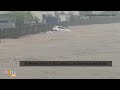 Shocking footage of car taken by force of Guangdong river flood | News9 #chinaflood