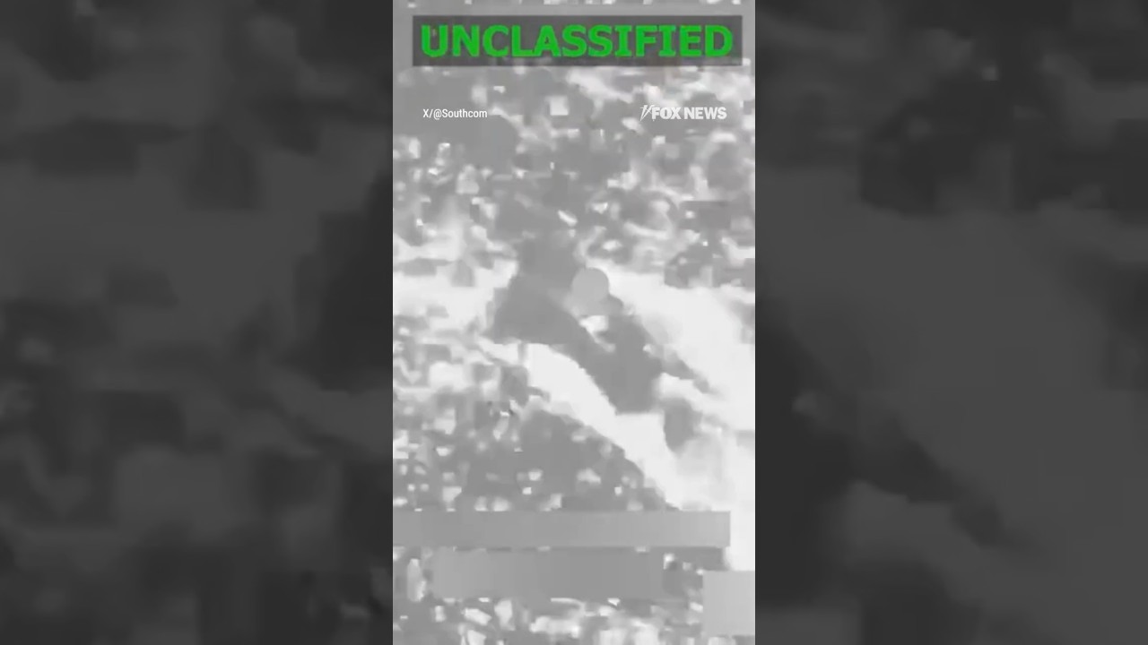 SEE IT: US kills alleged narco-terrorists in latest strike #foxnews #news #shorts #ocean #military