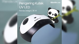 Pratinjau video produk Biutte.co Pengering Kutek Kuku UV LED Panda Design 36W - X1