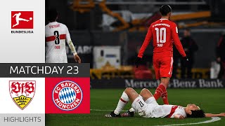 VfB Stuttgart — FC Bayern München 1-2 | Highlights | Matchday 23 – Bundesliga 2022/23