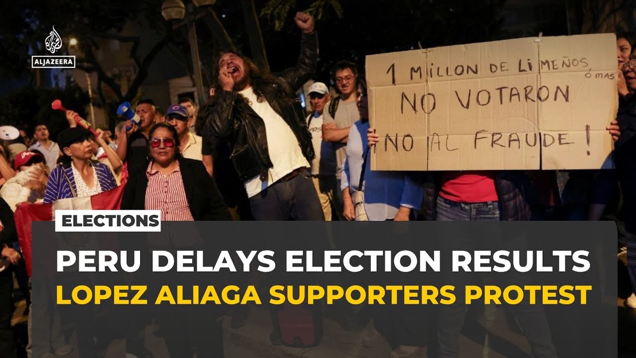 Peru candidate's supporters call for vote annulment amid disputed election results