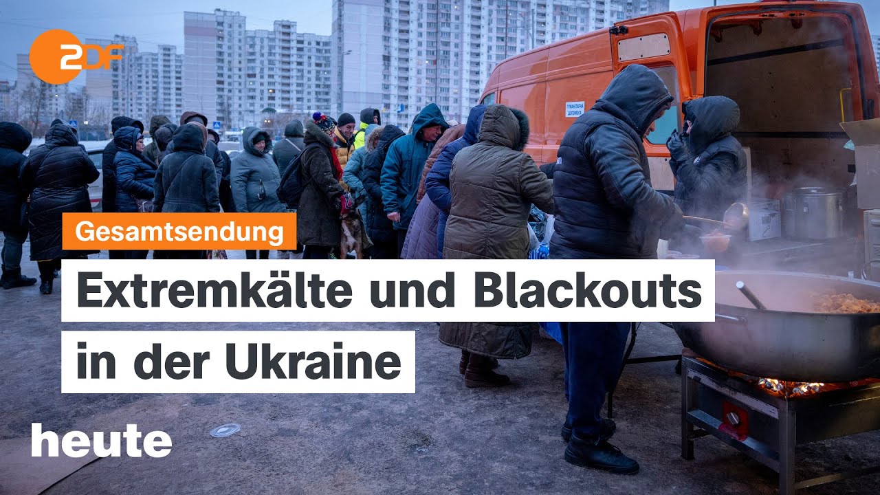 heute 19:00 Uhr vom 31.01.2026 Stromausfälle Ukraine, Waffenstillstand Syrien, Proteste gegen ICE