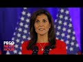 WATCH: Nikki Haley announces she will vote for Trump in 2024