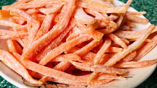 Cách làm mứt cà rốt ngon, nhâm nhi ngày Tết