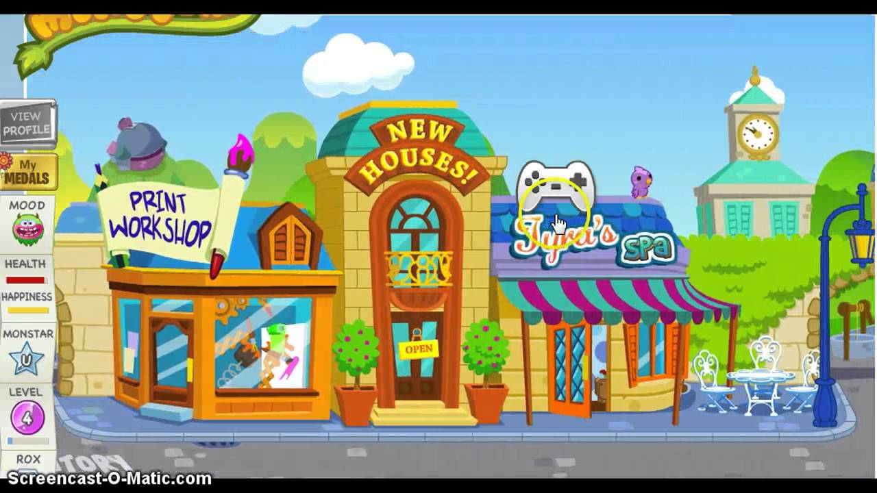 Moshi Monsters- How To Get A New House/Room - YouTube