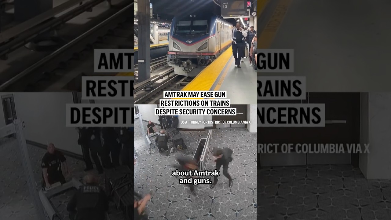 Amtrak may ease gun restrictions on trains despite security concerns