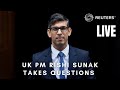 LIVE: British Prime Minister Rishi Sunak takes questions in parliament during mass strike action