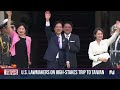 U.S. lawmakers vow support and weapons during Taiwan visit after new president takes office  - 01:28 min - News - Video