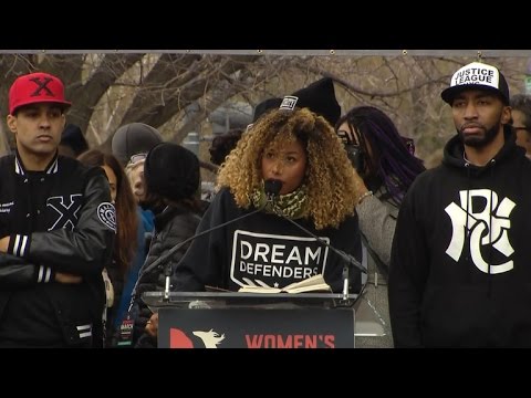 Aja Monet recite poem | "My Mother Was a Freedom Fighter."