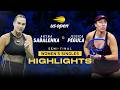 Aryna Sabalenka vs Jessica Pegula | Semi-Final Match Highlights | #USOpen 2026