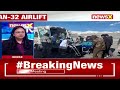 Leh: Roads Blocked Due To Heavy Snow | IAF AN-32 Deployed To Airlift | NewsX  - 02:34 min - News - Video