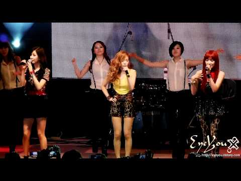 KPOP STAR FANCAM 120518 성균관대 축제 소녀시대 태티서 첫번째버전 by EyeYou