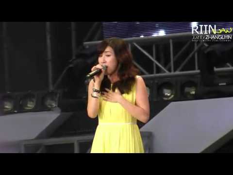 Zhang Li Yin - I Will (12082012 SMTOWN Live World Tour III - Seoul)