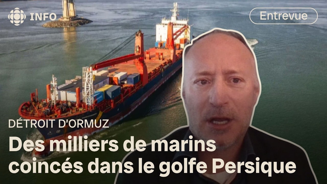 Détroit d’Ormuz : deux navires d’une entreprise québécoise immobilisées | Première ligne
