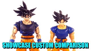 SHOWCASE COMPARISON ULTRA INSTINCT CUSTOM SHOWCASE COMPARISON ULTRA INSTINCT CUSTOM
